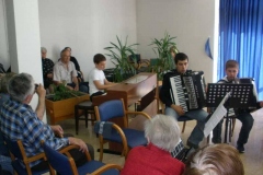 Posjet Zvonimira kosa i djece iz Glazbene škole Gospić