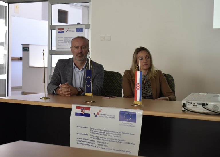 Održana završna konferencija projekta energetske obnove Doma za starije i nemoćne u Udbini