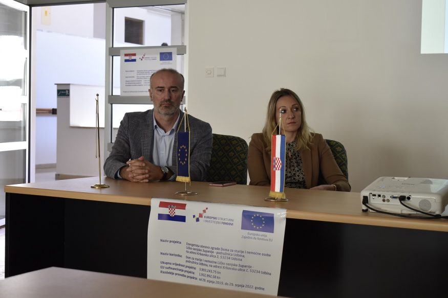 Održana završna konferencija projekta energetske obnove Doma za starije i nemoćne u Udbini