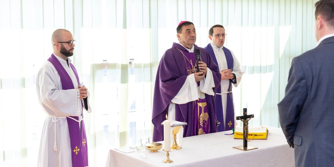 Biskup posjetio županijski Dom za starije i blagoslovio djelatnike