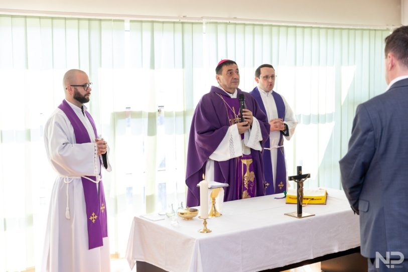 Biskup posjetio županijski Dom za starije i blagoslovio djelatnike