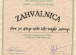 Zahvalnica - ECO HERITAGE TASK FORCE